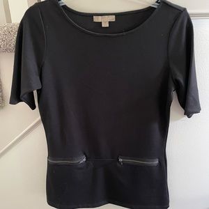 Long black top